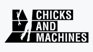 Chicks and Machines logo